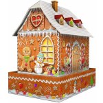 Ravensburger 3D puzzle svítící Perníková chaloupka (Noční edice) 216 ks – Zboží Dáma