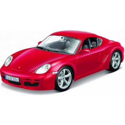 Maisto Porsche Cayman S červená 1:18 – Zbozi.Blesk.cz