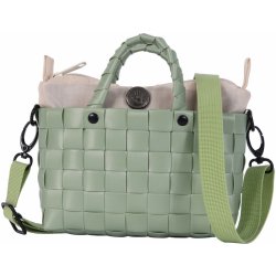 HANDED BY Pepper taška crossbody se zipem XS matcha green