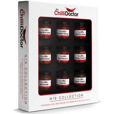 The ChilliDoctor Chilli Mash sada 9 x 40 ml – Zboží Dáma