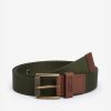 Pásek Barbour International Chester Webbed Belt Military Olive