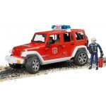 Bruder 2528 Jeep Wrangler požární s figurkou – Hledejceny.cz