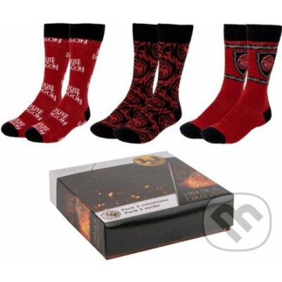 Cerda Sada ponožek House of the Dragon 3 páry – Zboží Mobilmania