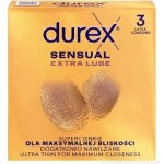 Durex Sensual Extra Lube 3 ks – Sleviste.cz