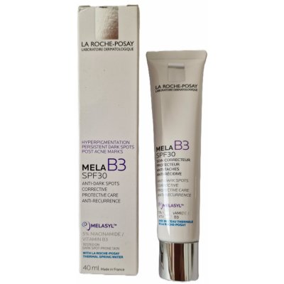 Mela Hydratační denní krém proti pigmentovým skvrnám B3 SPF 30 40 ml – Zboží Dáma