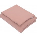New Baby Mušelínový set do postýlky s výplní růžový – Zboží Dáma