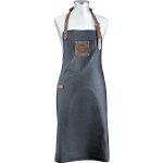 Grilovací zástěra 95cm černá kůže F.DICK – Sleviste.cz