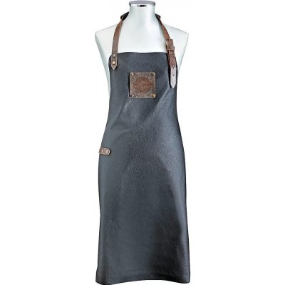 Grilovací zástěra 95cm černá kůže F.DICK – Sleviste.cz