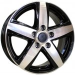 MILLE MIGLIA MM100 6,5x15 5x160 ET60 black polished – Hledejceny.cz