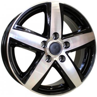 MILLE MIGLIA MM100 6,5x15 5x160 ET60 black polished – Hledejceny.cz