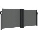vidaXL Zatahovací boční markýza 100 x 600 cm antracitová – Zboží Mobilmania