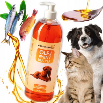 LubieZwierzaki Rybí olej 1150 ml – Hledejceny.cz