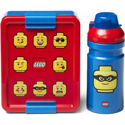 LEGO® Iconic Classic box na svačinu červená/modrá – Zboží Mobilmania