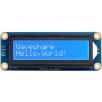 Waveshare LCD1602 displej, 16×2, I2C, bílá na modré – Zboží Živě