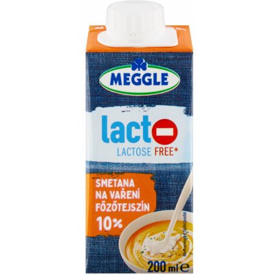 Meggle Smetana bez laktózy 10% 200 ml – Zboží Dáma