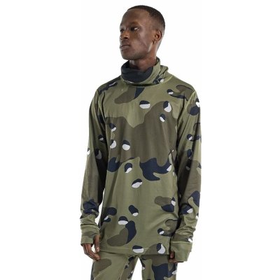 Burton Midweight Long Neck LS Forest Moss Cookie Camo – Hledejceny.cz