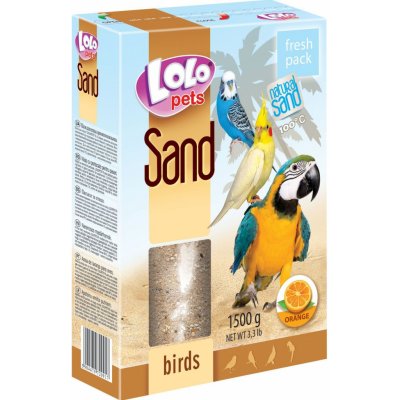 LOLO Pets Sand pomeranč 1,5 kg – Zboží Mobilmania