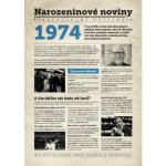 Narozeninové noviny 1974 s vlastním textem a fotografií S fotografií – Zbozi.Blesk.cz