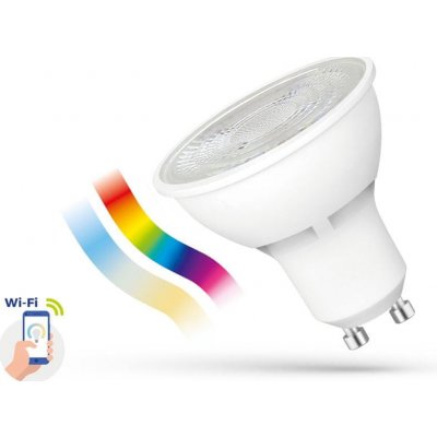 Spectrum LED žárovka GU10 5W 480 lm, CCT/RGB DIM Smart Wifi – Hledejceny.cz
