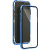 Pouzdro a kryt na mobilní telefon Pouzdro Beweare Magnetické oboustranné s tvrzeným sklem iPhone 12 Mini - modré