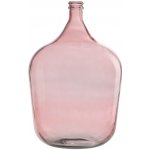 Růžová skleněná váza J-Line Sadona 55 cm – Hledejceny.cz
