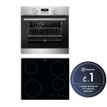 Электрический духовой шкаф electrolux ezb3400aox