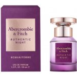 Abercrombie & Fitch Authentic Night parfémovaná voda dámská 30 ml – Hledejceny.cz