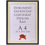 TRADAG Fotorámeček 21 × 29,7 cm, černý – Zboží Živě