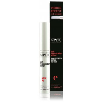 Pierre René Medic Laboratorium regenerační sérum na řasy with Keratin Panthenol Biotinoyl Tripeptide-1; Paraben & Silicone Free 8 ml