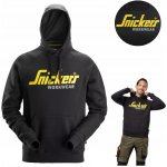 Snickers Workwear mikina s kapucí černá