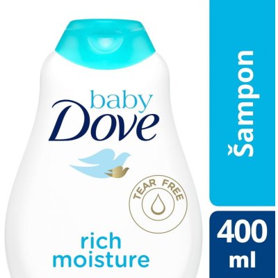 Dove Baby Sensitive Moisture dětský šampon sensitive 400 ml – Zbozi.Blesk.cz