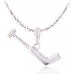 JVD Stříbrný přívěsek hokejová brankářská hokejka SVLP0396XH20000 – Zboží Dáma