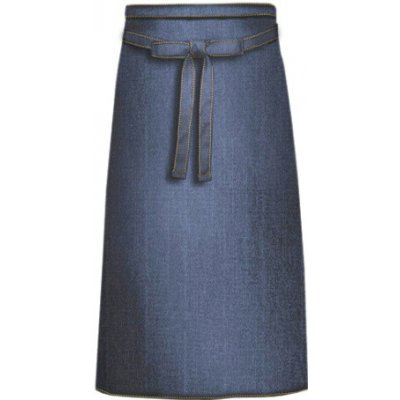 Link Kitchen Wear Džínová zástěra X989 Denim 100x70cm – Hledejceny.cz