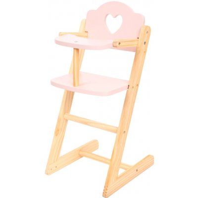 Mini Matters Dřevěná židlička pro panenky 22 × 23,5 × 48 cm – Hledejceny.cz