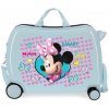 Cestovní kufr JOUMMABAGS Minnie Enjoy Blue MAXI 50x38x20 cm 34 l
