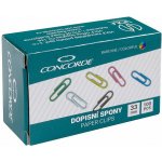 Dopisní spony Concorde barevné - 32 mm / 100 ks – Zboží Dáma