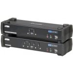 Aten CS-1782A KVM přepínač 2-port DVI KVMP USB, usb hub, audio 7.1, kabely