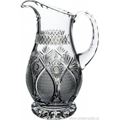 Bohemia Crystal Broušený džbán na vodu a pivo 31185/57001/1300ml – Sleviste.cz