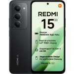 Xiaomi Redmi 15 5G 4GB/128GB Midnight Black – Zboží Živě