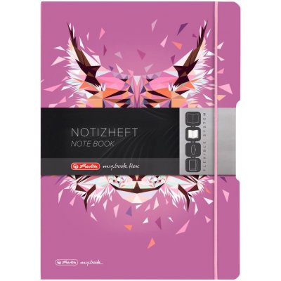 Sešit my.book flex Wild Animals Rys A4/40+40 listů – Sleviste.cz