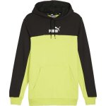 Puma ESSENTIALS + BLOCK HOODIE mikina žlutá – Hledejceny.cz