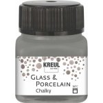 Kreul Barva na sklo a porcelán CHALKY 20 ml KOUŘOVÝ KÁMEN