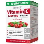 Vitamin C 1200 mg URGENT se šípky Imunit 90+30 tablet – Hledejceny.cz