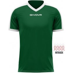 sportovní triko GIVOVA Revolution green-white zelená