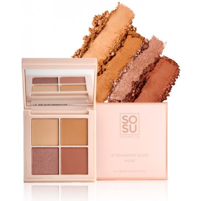 SOSU Cosmetics Paletka očních stínů Nude 4,8 g – Sleviste.cz