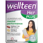 Vitabiotics Wellteen Her Plus 60 kapslí – Hledejceny.cz