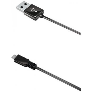 Celly USBMICROB2M micro USB kabel, A-B, USB 2.0, 2m, černý