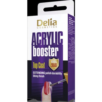 Delia Coral Acrylic Booster Top Coat 11 ml