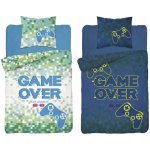 Detexpol povlečení Game Over svítící Bavlna 140x200 70x80 – Hledejceny.cz