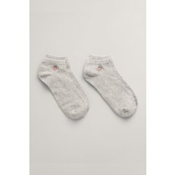 GANT SHIELD SNEAKER SOCKS 2-PACK šedá